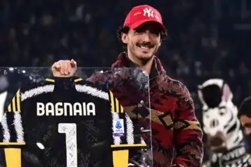 Juventus-Napoli, Pecco Bagnaia ospite allo Stadium