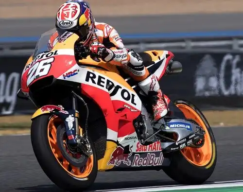 Test MotoGp: bene Pedrosa, spunta un serpente