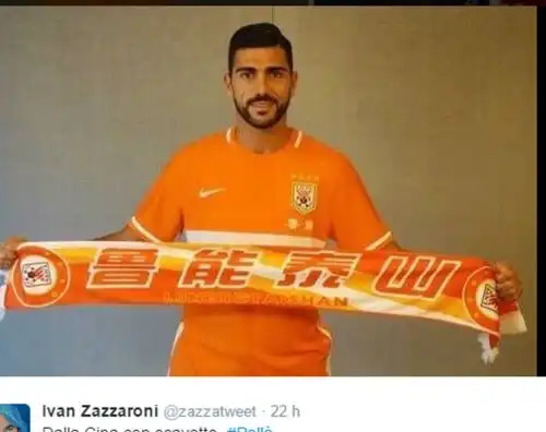 Pellè, primo gol cinese