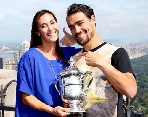 Tennis, Pennetta: “Ho detto a Fabio di godersi il momento”