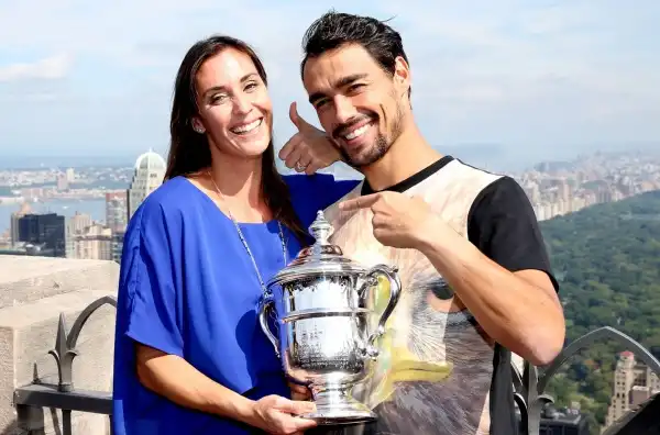 Terzo figlio per Flavia Pennetta e Fabio Fognini, è nata Flaminia