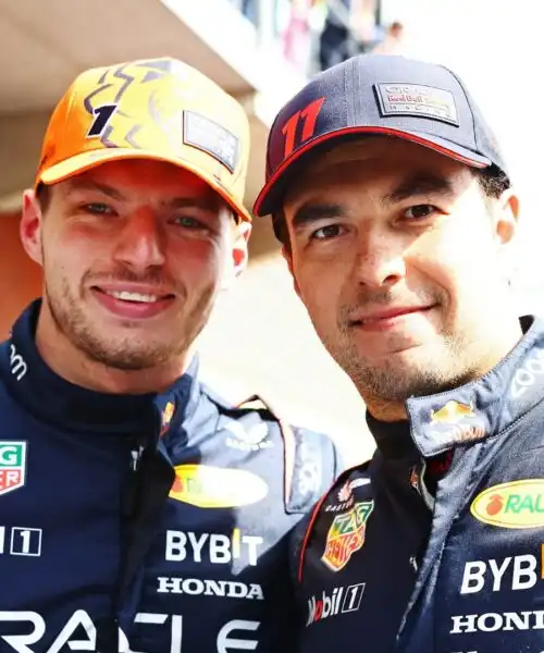 Sergio Perez si sfoga su Max Verstappen: le immagini