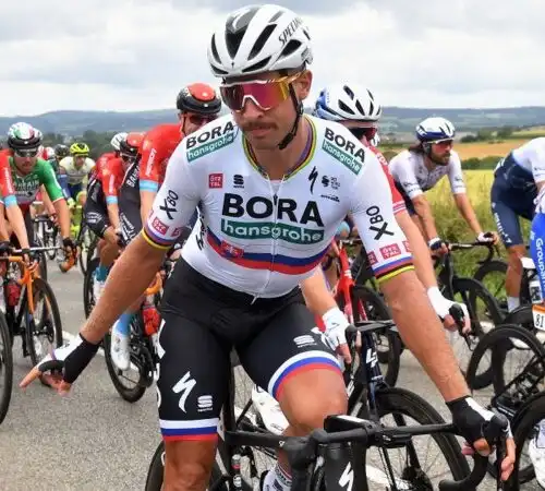 Ginocchiata al manubrio, Peter Sagan lascia il Tour