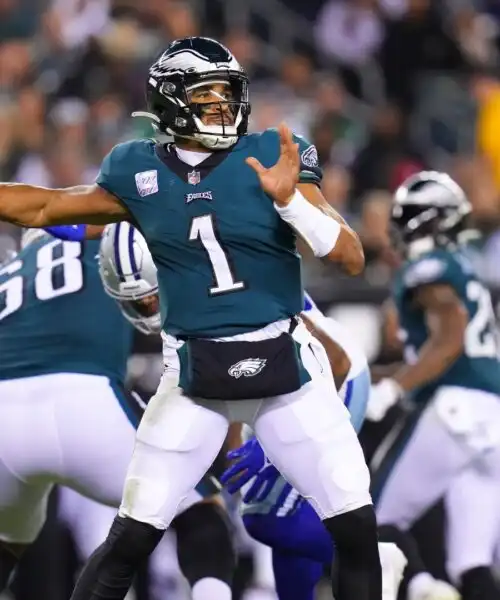 NFL, i Philadelphia Eagles sanno solo vincere