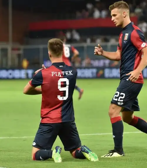Piatek, gol anche con la Polonia