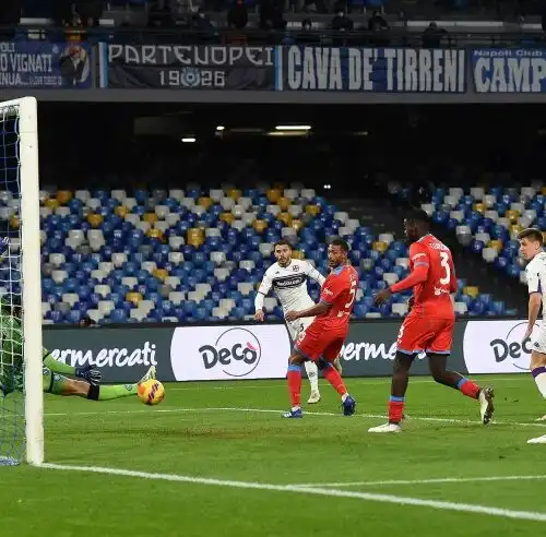 Coppa Italia: cinquina della Fiorentina a Napoli, segna anche Piatek