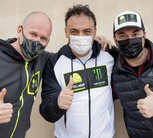 Valentino Rossi scende in pista nel CIV