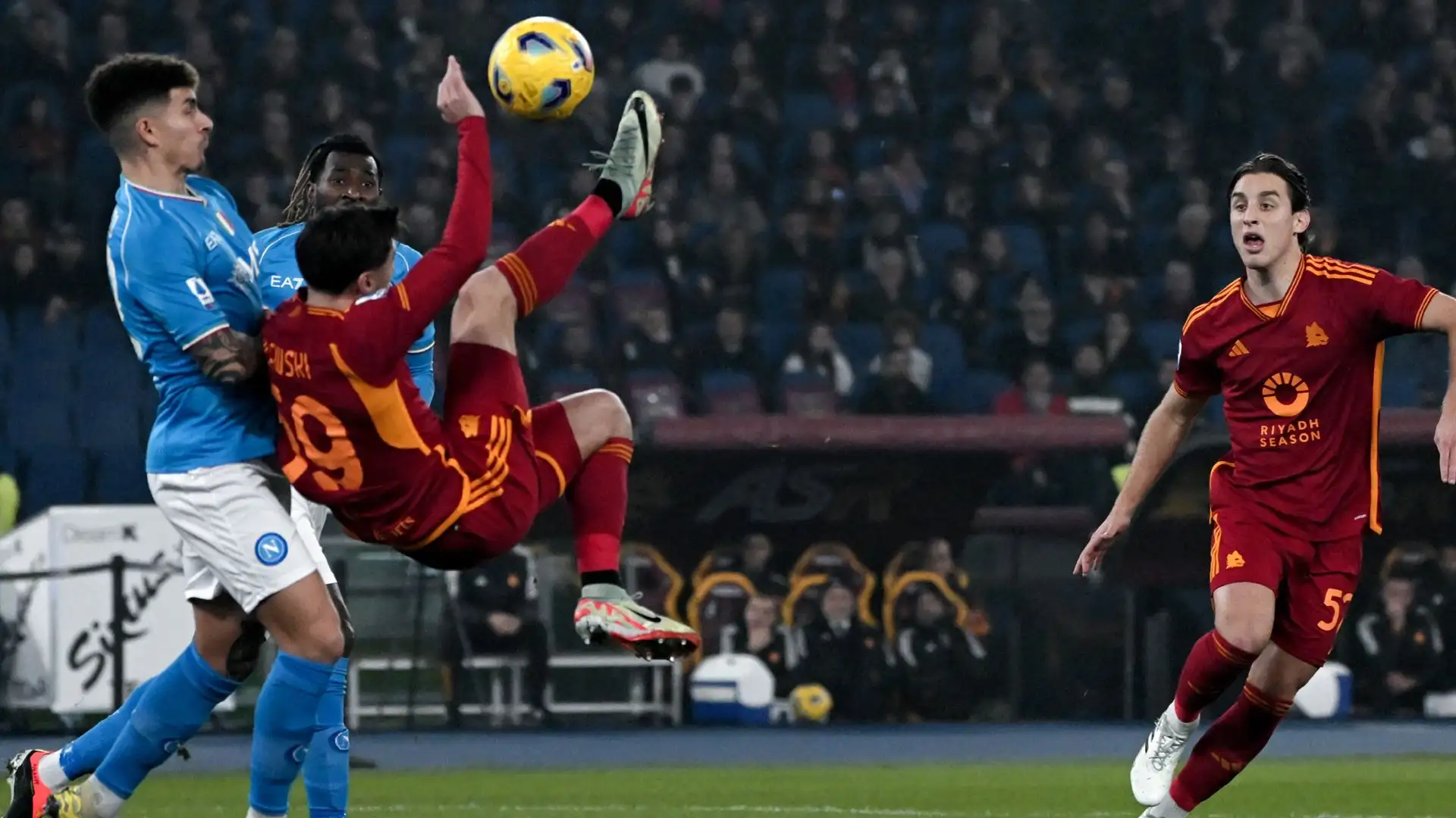 Tentativo acrobatico di Zalewski 