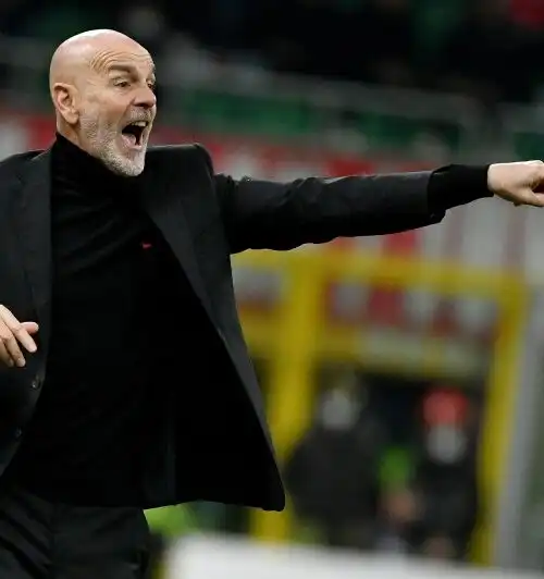 Milan, a Stefano Pioli non interessa Juventus-Inter