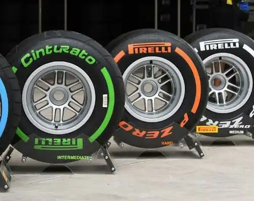 F1, nuovo regolamento per le gomme