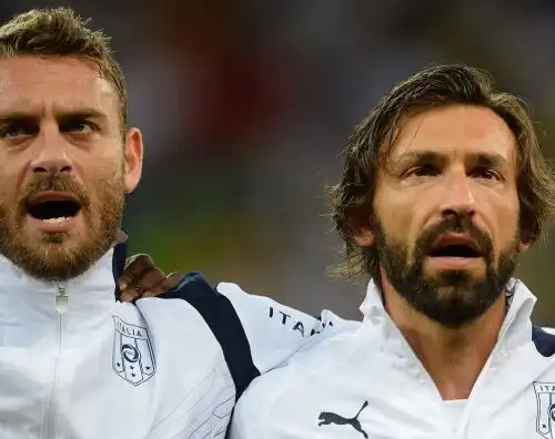 Pirlo consiglia De Rossi: “Dovrebbe andarsene”