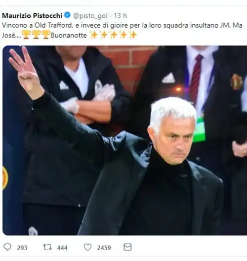Pistocchi conta le coppe di Mourinho