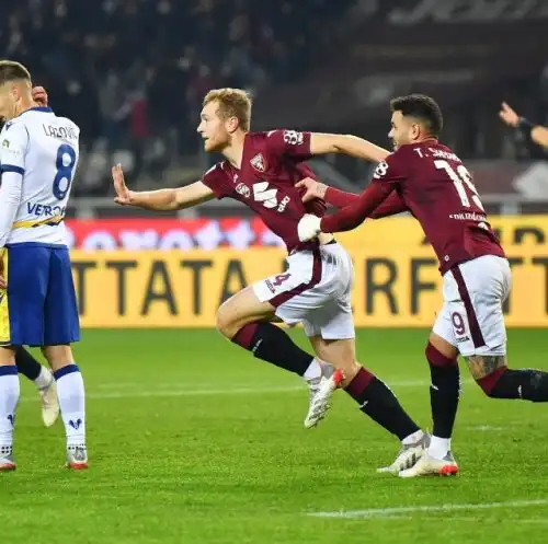 Verona ko a Torino, pari tra Sampdoria e Venezia