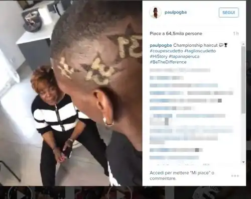 Pogba, 34 scudetti in testa