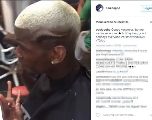 Pogba, cambio radicale per lestate