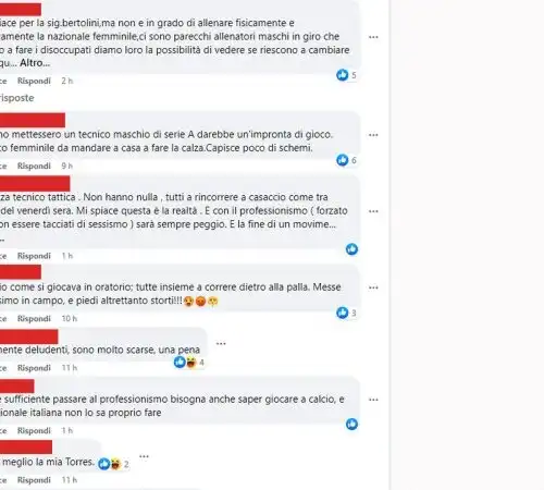 “Vai a fare la calza”: Milena Bertolini derisa sui social