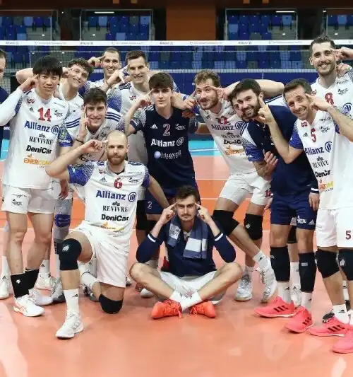 La Powervolley Milano vola in vetta alla classifica