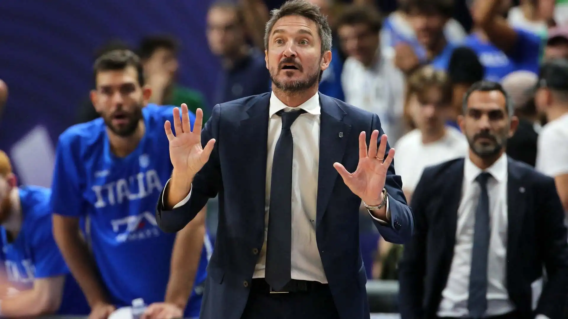 Italbasket, Gianmarco Pozzecco parla chiaro su Marco Belinelli e Daniel Hackett