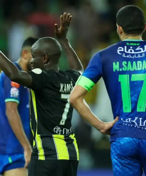 Prima gioia araba per N’Golo Kanté: le immagini
