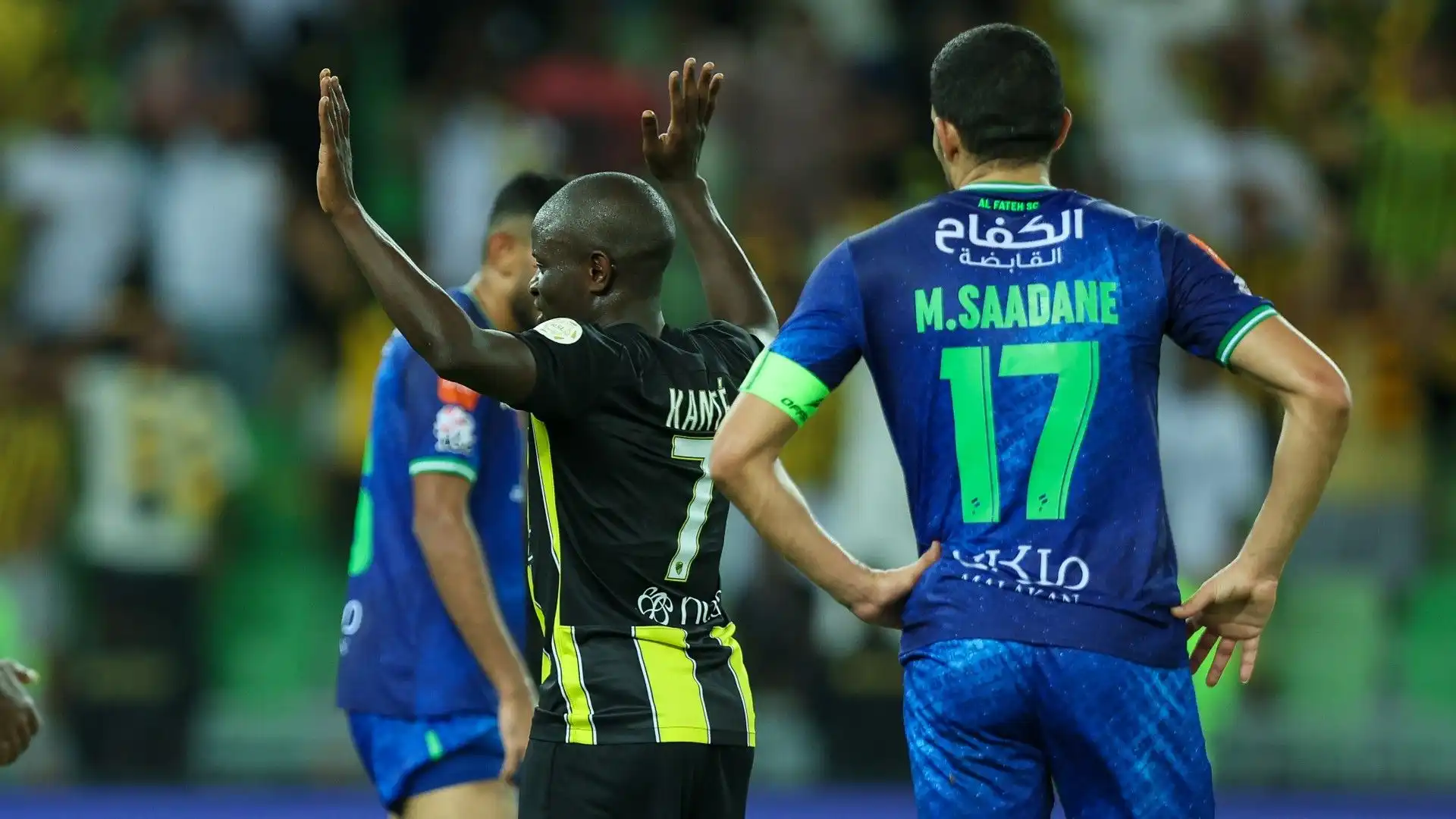 Prima gioia araba per N'Golo Kanté: le immagini
