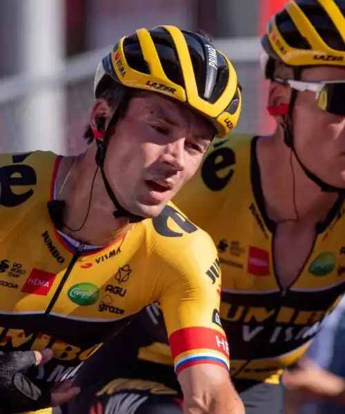 Primoz Roglic: dramma sportivo alla sua Vuelta. Le foto