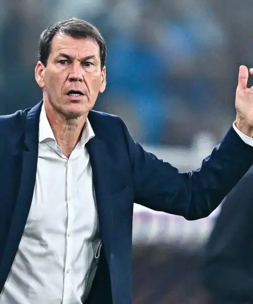 Problemi a Napoli, Rudi Garcia va male. Foto