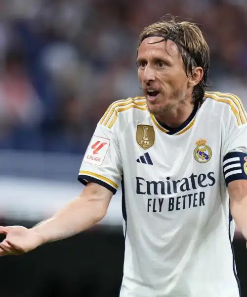 Problemi al Real Madrid: Modric è arrabbiato. Foto