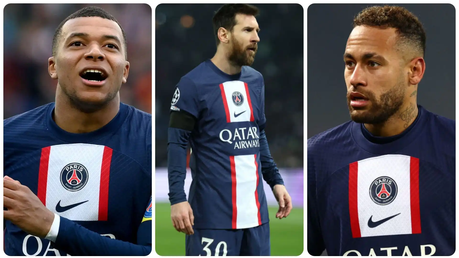 PSG: chi va e chi resta nel mercato estivo: riassunto in foto