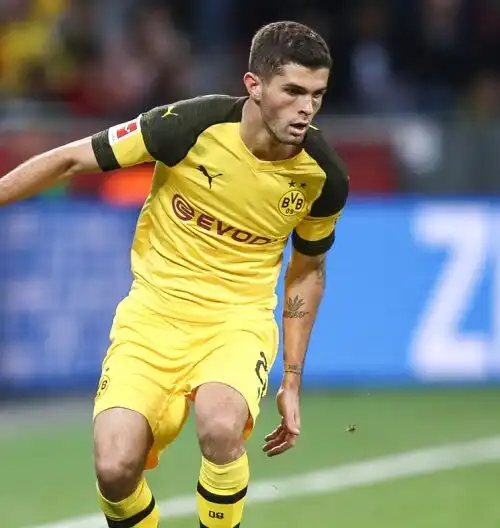 Juve, passi avanti per Pulisic