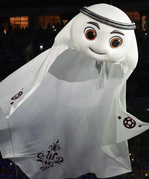 Qatar 2022: La’eeb, chi è la mascotte dei mondiali di calcio