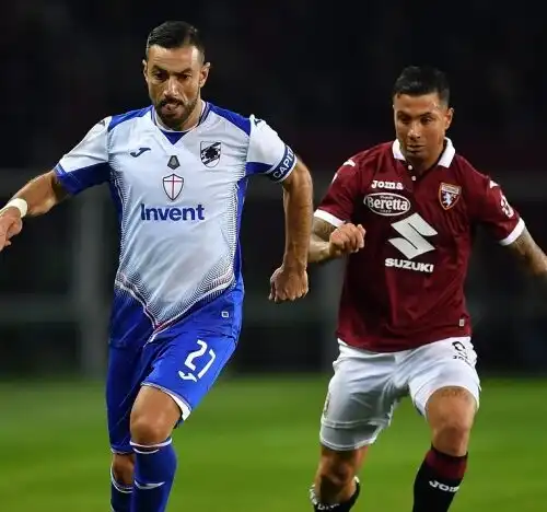 Il Torino crolla di nuovo: tris Samp