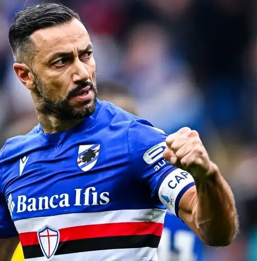 Quagliarella inossidabile, la Sampdoria batte l’Empoli