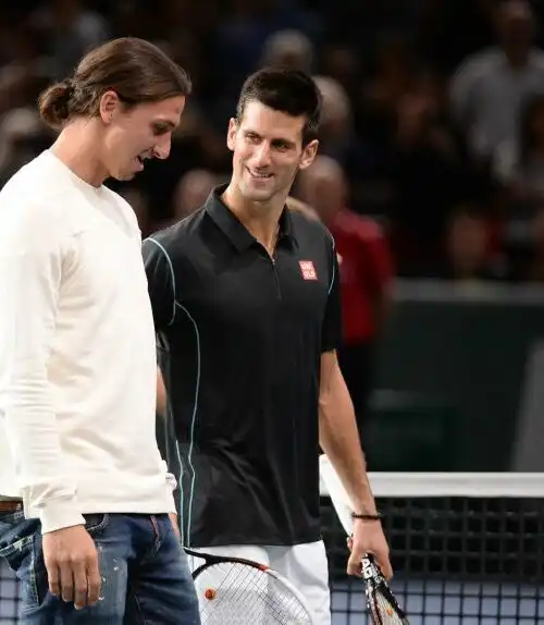 Zlatan Ibrahimovic si schiera dalla parte di Novak Djokovic