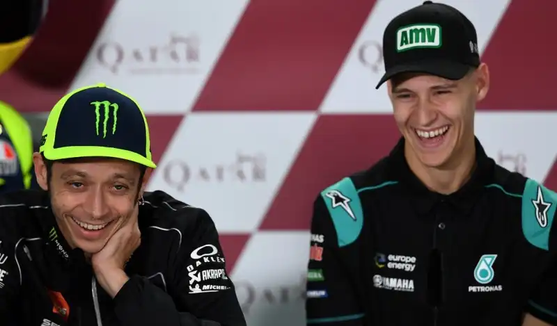 Fabio Quartararo esalta Valentino Rossi come uomo e campione