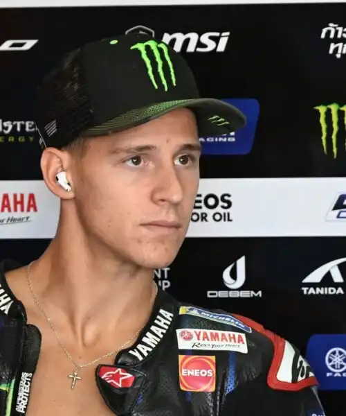 MotoGp, Fabio Quartararo sotto pressione: gesto sorprendente e dietrofront