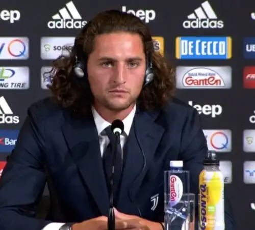 Rabiot: “Mi manda Buffon”