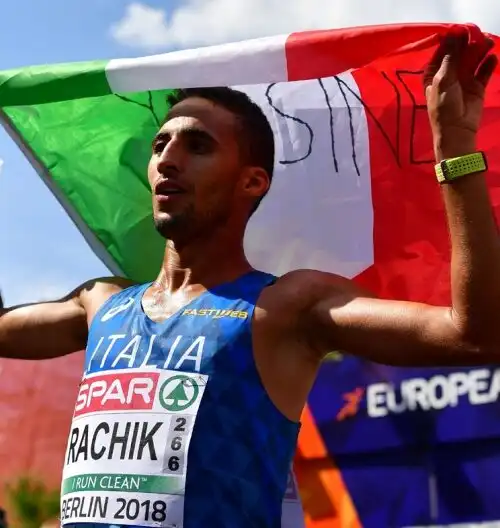 Maratona di bronzo per l’Azzurro Rachik