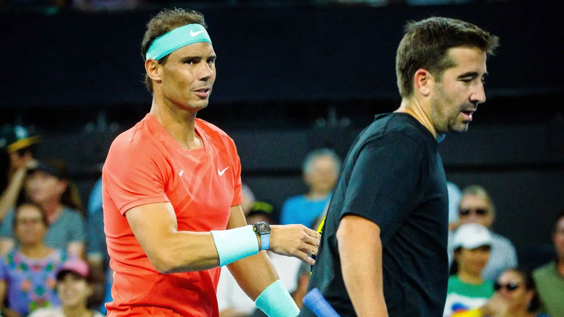 L'iberico tornerà in campo nella notte nel torneo di singolo: affronterà Dominic Thiem