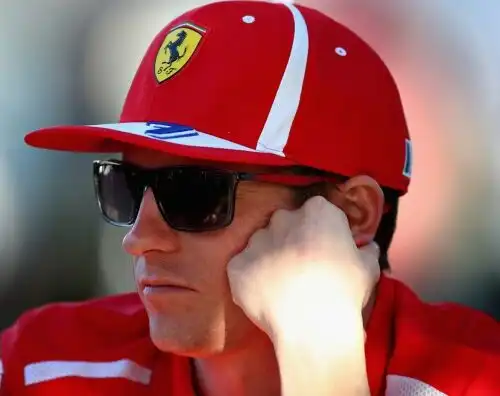 Raikkonen rovina la festa Rossa