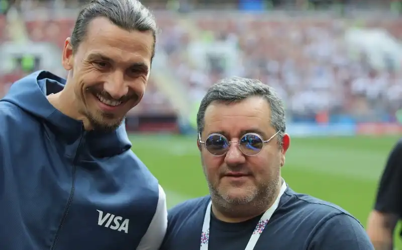 Zlatan Ibrahimovic fa visita a Mino Raiola