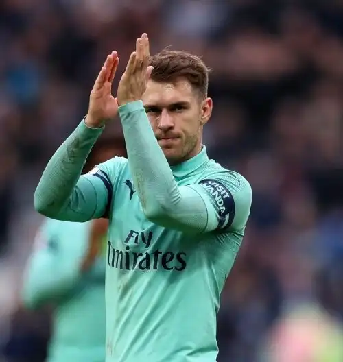 Juventus, le prime parole di Ramsey