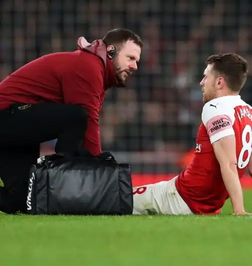 Juventus, per Ramsey gol e infortunio