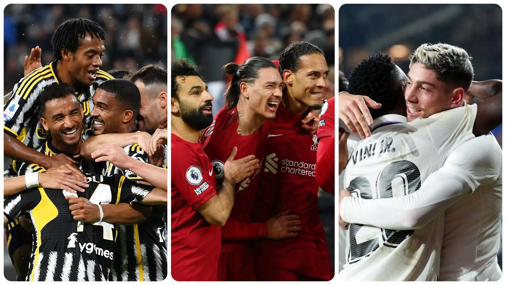 Ranking Uefa aggiornato: la Top 10 in foto. La classifica è basata sui risultati ottenuti dai club in Europa negli ultimi 5 anni
