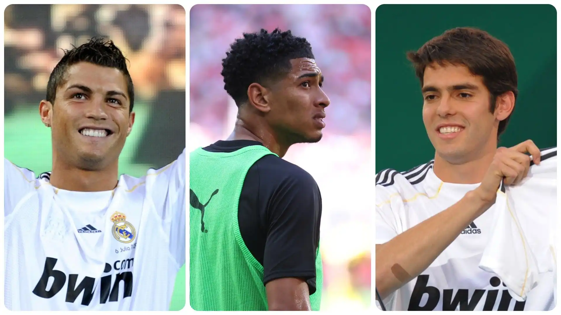 Real Madrid: Bellingham il secondo più costoso di sempre. Top 10 in foto. Fonte: Transfermarkt
