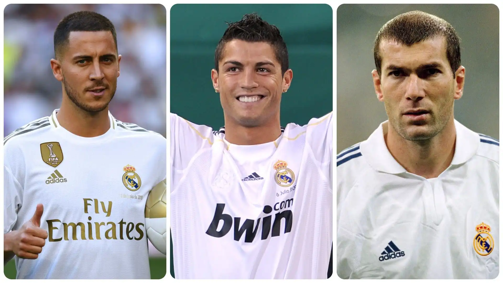 Real Madrid: la top 10 degli acquisti record. La classifica in foto. Fonte: Transfermarkt
