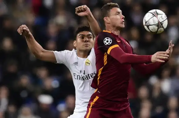 Real Madrid-Roma 2-0. Dzeko 5. I suoi troppi gol divorati iniziano a pesare. Sicuramente hanno influito sull'esito della sfida e quindi sull'eliminazione dalla Champions.