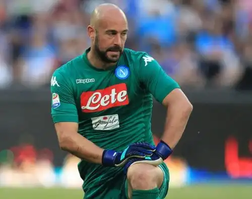 Reina: “Grazie Napoli, ora sono pronto per il Milan”