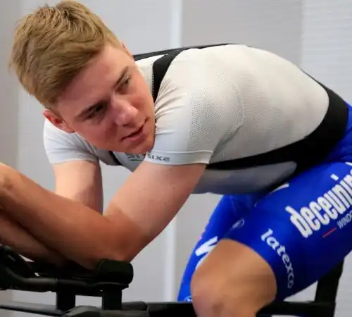 Remco Evenepoel vuole rinascere in Italia