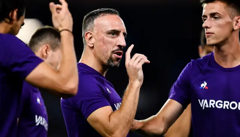 Ribery in tribuna: ecco come ha vissuto la vittoria viola