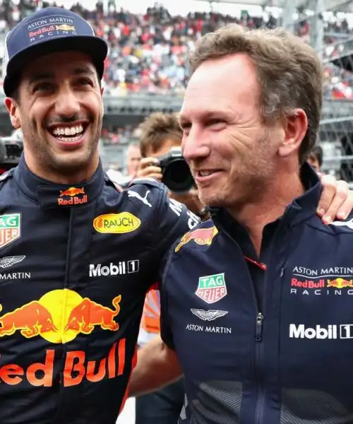 F1, Christian Horner spiega dove Daniel Ricciardo aiuterà la Red Bull